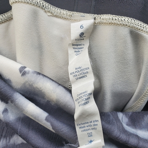 Lululemon Wunder Under Pretty Plume SE Dance Yoga Pilates Athletic Size 6 - Picture 10 of 12